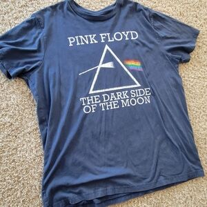 Pink Floyd Blue Short Sleeve Tee Shirt Men's XXL XX-Large T-Shirt